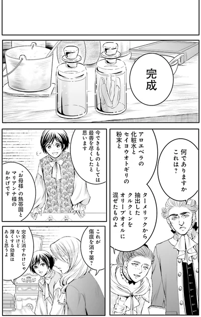 『ラ・マキユーズ～ヴェルサイユの化粧師～4 La maquilleuse』より