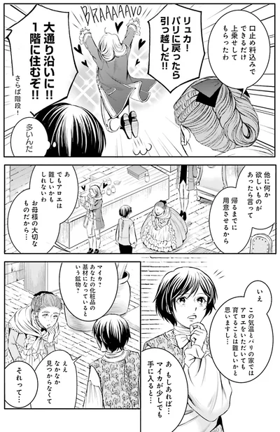 『ラ・マキユーズ～ヴェルサイユの化粧師～4 La maquilleuse』より