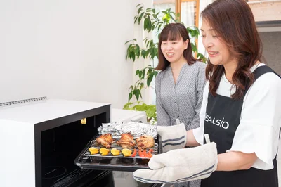 シンプルな操作でおいしい料理のできあがり！