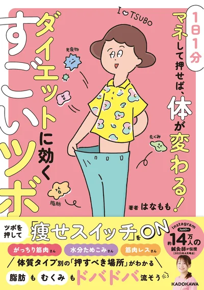『1日1分マネして押せば、体が変わる！ダイエットに効くすごいツボ』