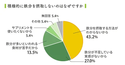 鉄分を摂取する方法が分からない…