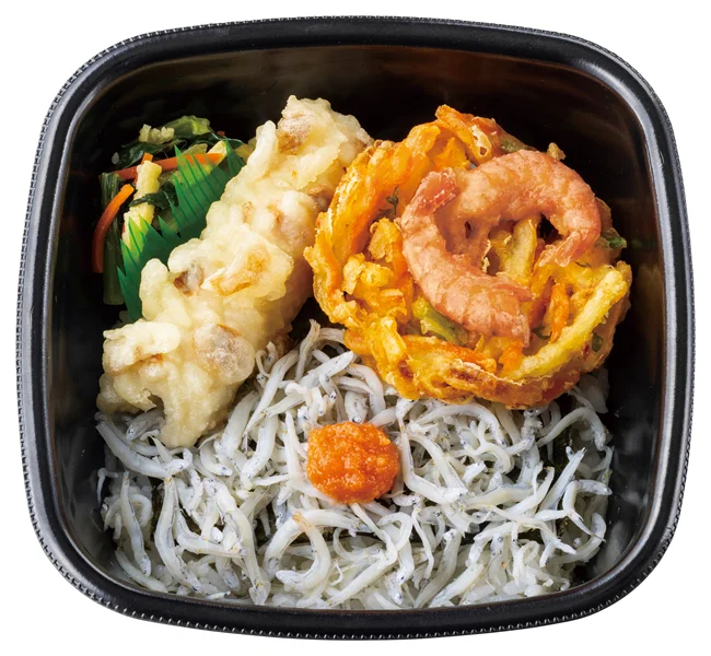 「釜揚げしらす弁当」670円