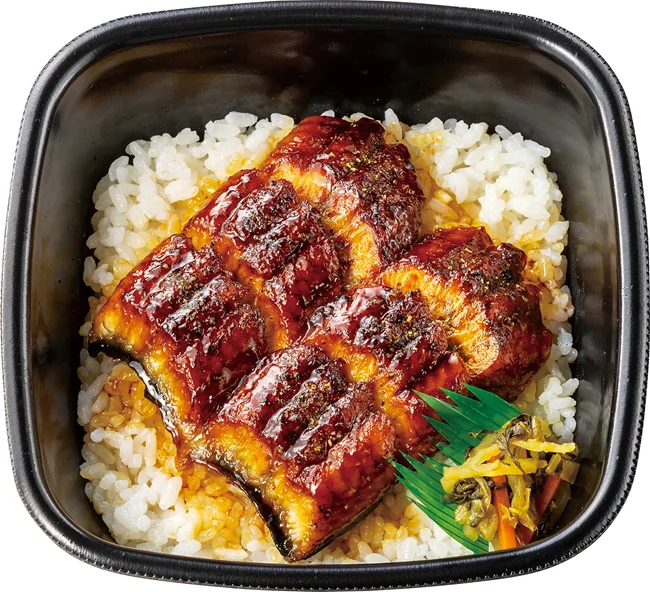 「特製だれで味わう　うな重（3切れ）」1,040円