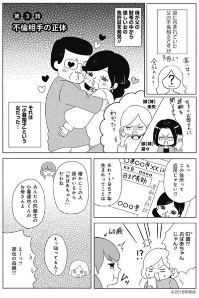 『熟年不倫サレ母は今日も離婚に踏み切れない』より