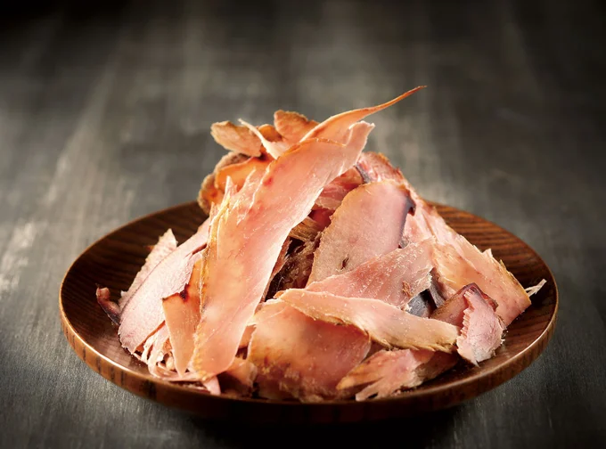 実は鉄分たっぷり！生ハム食感のかつお節