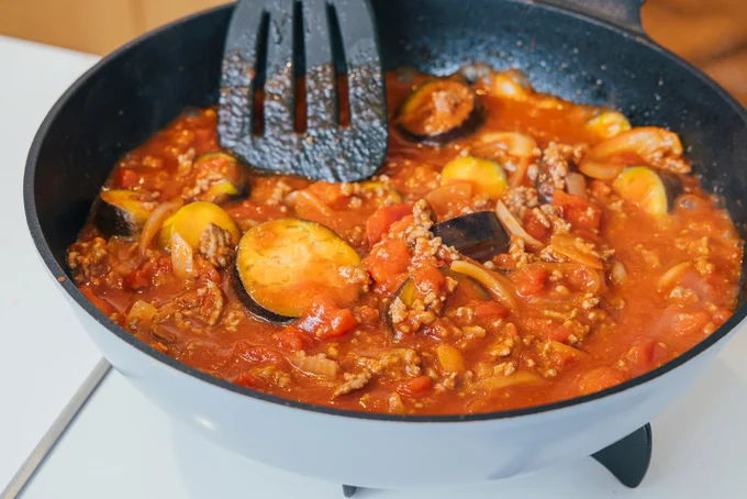 火の通りやすい食材が多く、煮込み時間が少ないのが嬉しい!