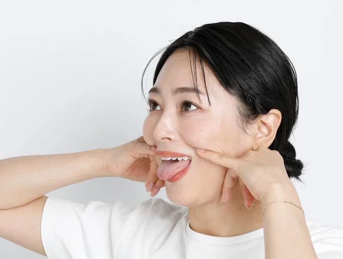 舌に力が入っていない