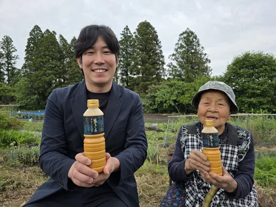 地元の農家さんと大内さん