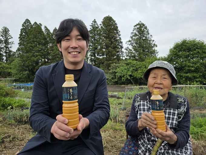 地元の農家さんと大内さん
