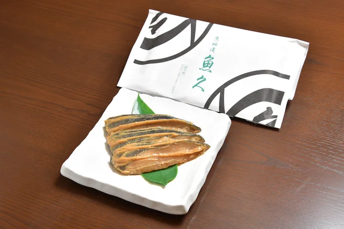 粕漬けの老舗「魚久」の商品は贈答品としても人気