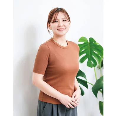 アンダーの圧迫を感じにくく、ラクで安心感がありました。バストラインがきれいでびっくり！