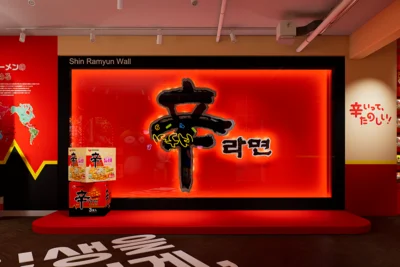 日本初上陸となる辛ラーメンのPOPUPストア
