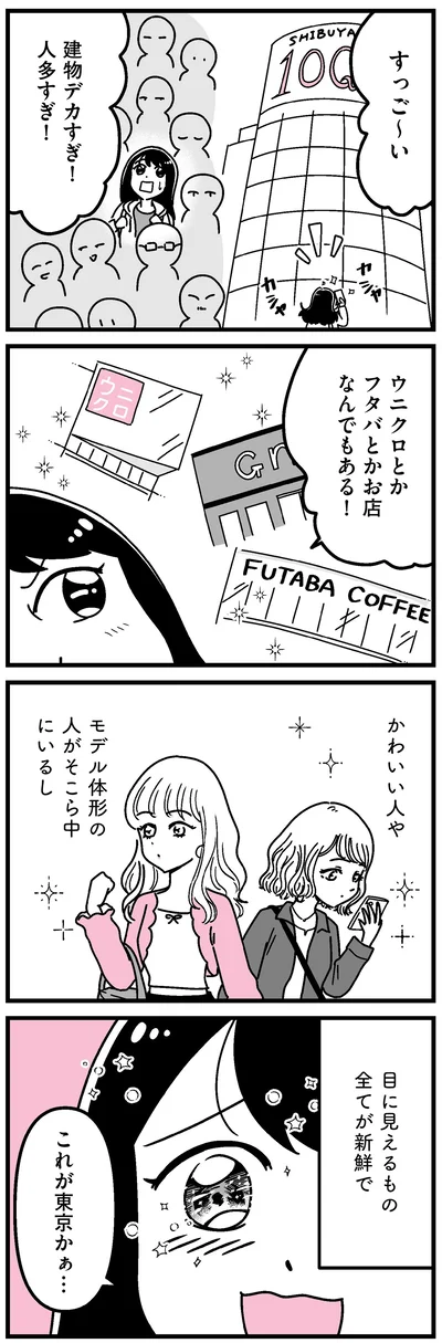 これが東京かぁ…
