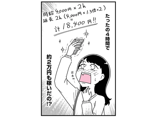 4時間で約2万稼いだの!? 初めてのギャラ飲みに衝撃を覚えて／人生もっとうまくやれたのに（20）