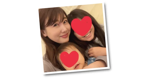 2人のお子さんとやさしい笑顔の安さん