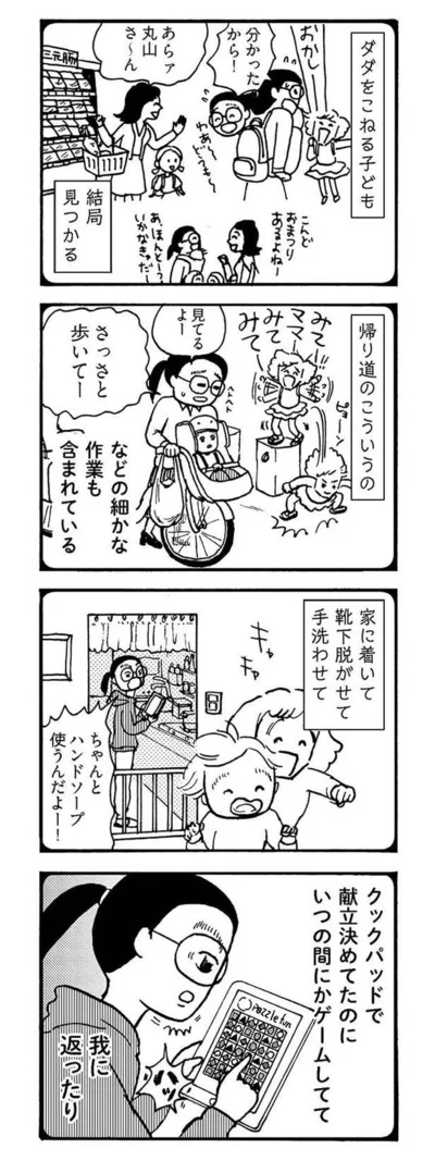 『大黒柱妻の日常 共働きワンオペ妻が、夫と役割交替してみたら？』より