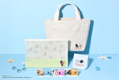 「リサとガスパール×カフェ・ド・クリエ 2025サマーバッグ」発売決定