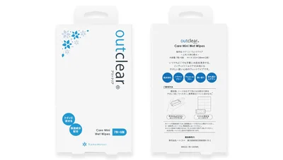 アウトクリア　ケア ミニ ウェットワイプ（6個入り1,400円）