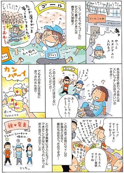 『新装版たかぎなおこライブラリー マラソン1年生』より