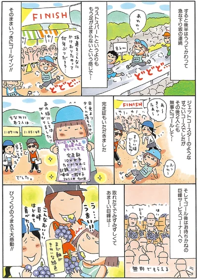 『新装版たかぎなおこライブラリー マラソン1年生』より