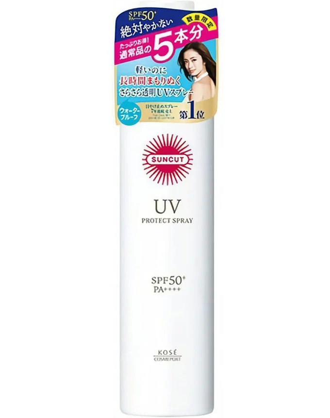サンカット プロテクトＵＶ 日焼け止め スプレー 大容量 キングサイズ 300g ＳＰＦ５０＋ ＰＡ＋＋＋＋耐水性★ KOSE