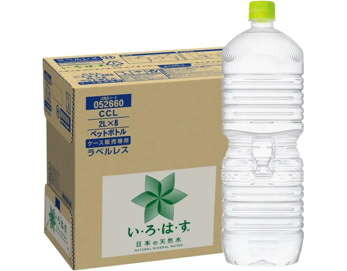  [Amazon限定ブランド]CCL い・ろ・は・すラベルレス 2LPET ×8本
