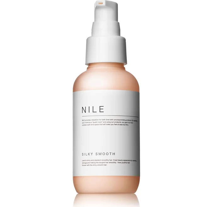 NILE ヘアミルク 洗い流さないトリートメント ミドルダメージ シルキースムース（APPLE BLOOM（フローラル）の香り）