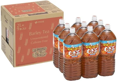 【Amazon.co.jp限定】 伊藤園 RROボックス 健康ミネラルむぎ茶 2L×9本