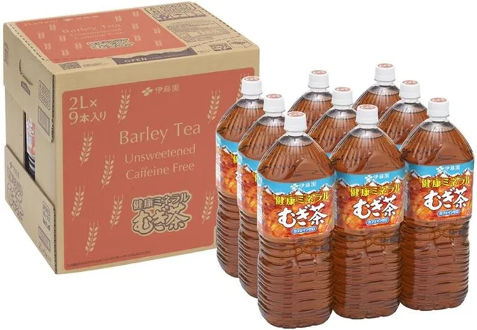 【Amazon.co.jp限定】 伊藤園 RROボックス 健康ミネラルむぎ茶 2L×9本
