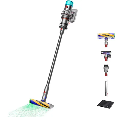 Dyson(ダイソン) 掃除機 コードレス Dyson V12 Detect Slim Fluffy スティック ハンディクリーナー サイクロン (SV46 FF AM)【Amazon.co.jp限定】【光らせて、見逃さない】