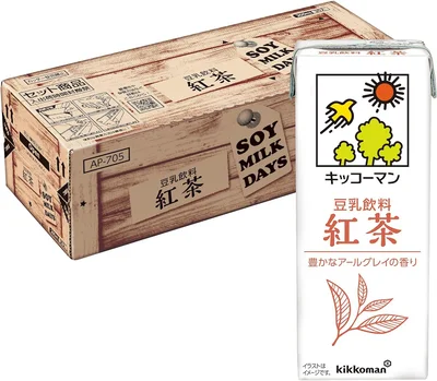 【Amazon.co.jp限定】 キッコーマン 豆乳飲料 紅茶 SOYMILK DAYS 200ml ×30本