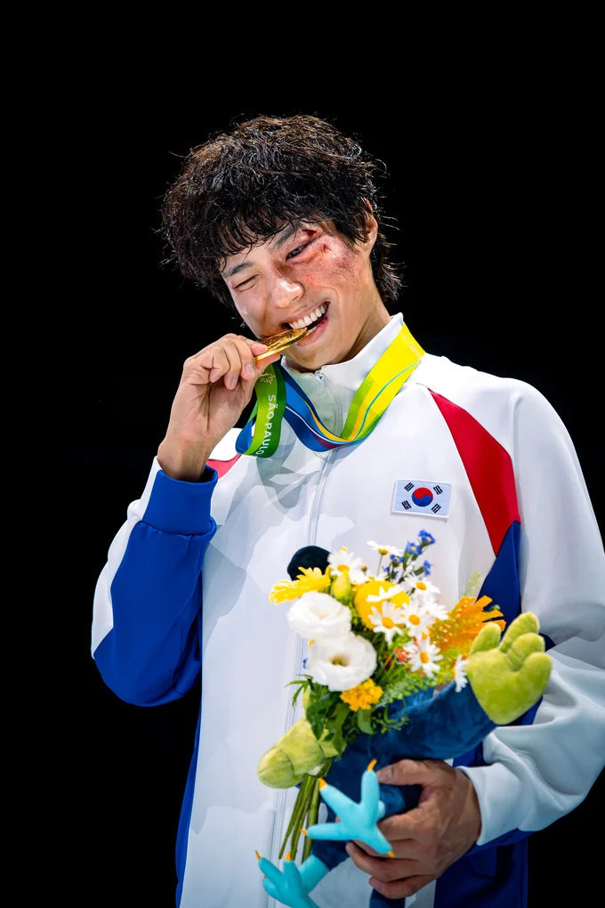 元ボクシング選手を演じたパク・ボゴム