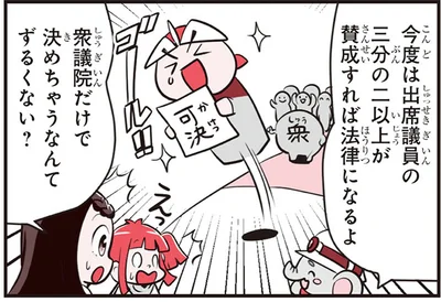 衆議院だけで決めちゃうなんてずるくない？