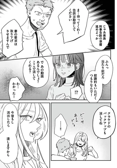 妻の要求は取り下げさせますんで