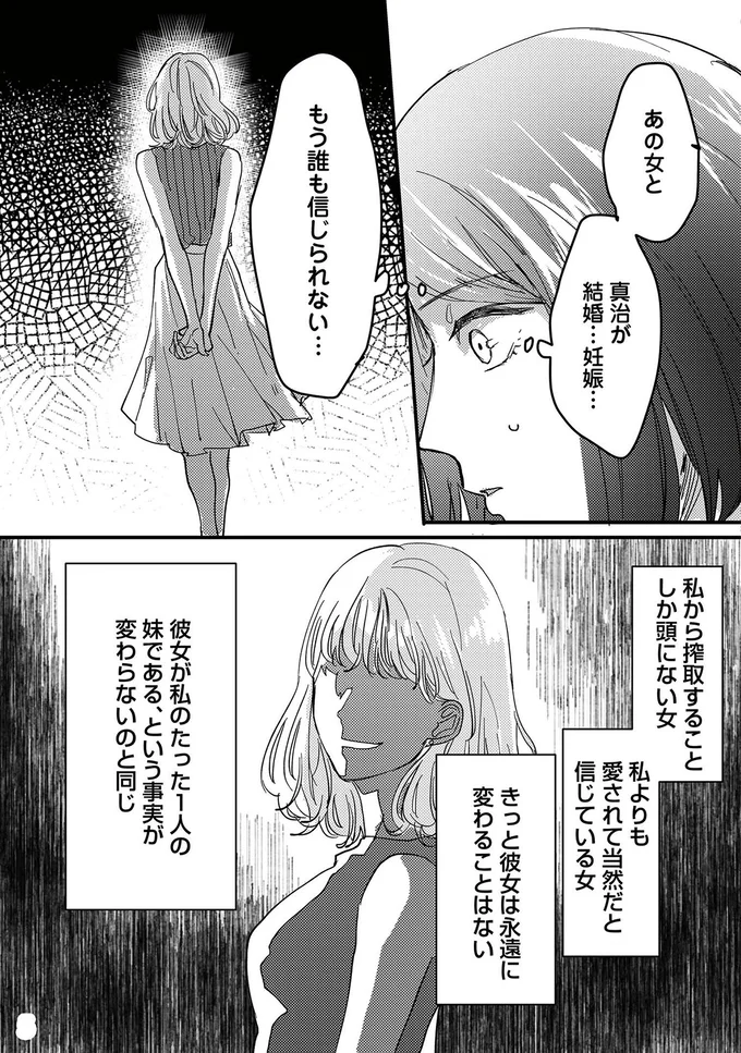 私から搾取することしか頭にない女はたった1人の妹