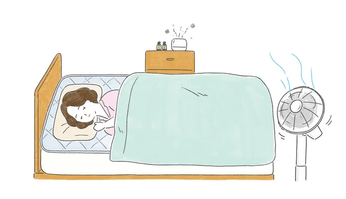 暑くて眠れない… を解消するポイント