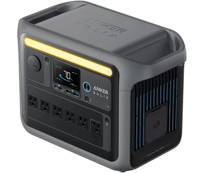 Anker Solix C1000 Portable Power Station ポータブル電源 1056Wh 世界最速の急速充電 高出力AC(定格1500W : 瞬間最大2000W : SurgePad 2000W, 6ポート)