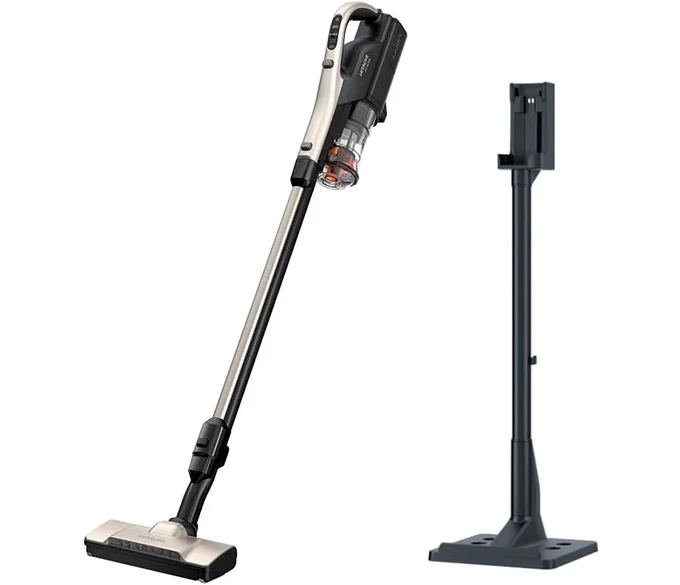 日立 掃除機 パワかるスティック コードレス スティッククリーナー PV-BL50L N ライトゴールド 日本製 軽量1.4kg 自走式