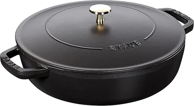 ストウブ(Staub) 「 ブレイザー ソテーパン ブラック 24cm 」
