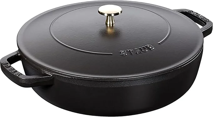 ストウブ(Staub) 「 ブレイザー ソテーパン ブラック 24cm 」