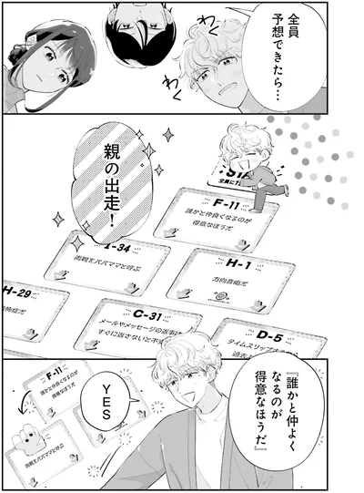 親の出走！