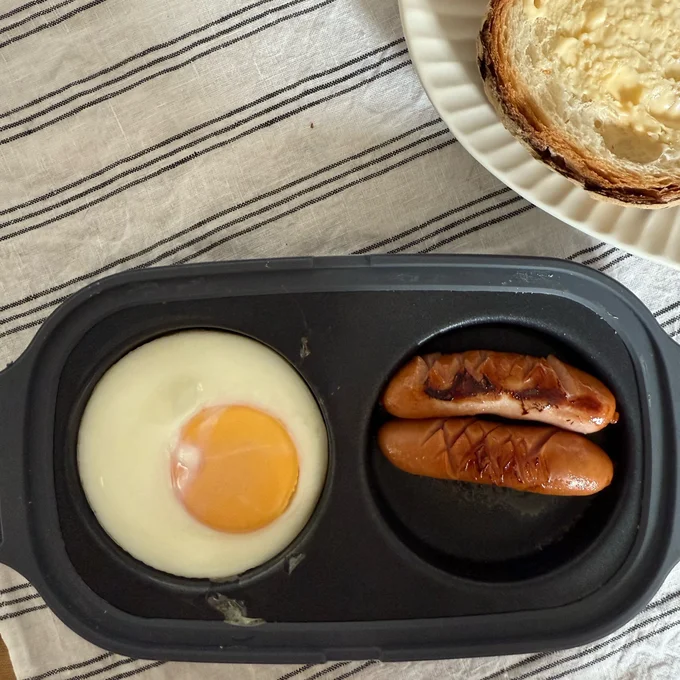 ウィンナーにはちゃんと焼き色も