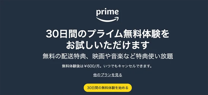 プライムデータイミングでプライム会員になるのがおすすめ
