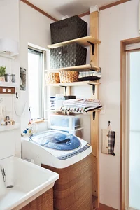 狭い・収納がない・使いづらい洗面所が劇的に変わる！「タテ空間」の活用法