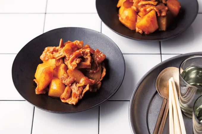 旨辛い味付けでホッとする一品