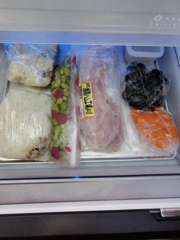 Deliチルドモードで夕飯の残りを