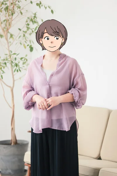 シンクロブラトップ 吸汗速乾タイプ（ET1152 CB）着用