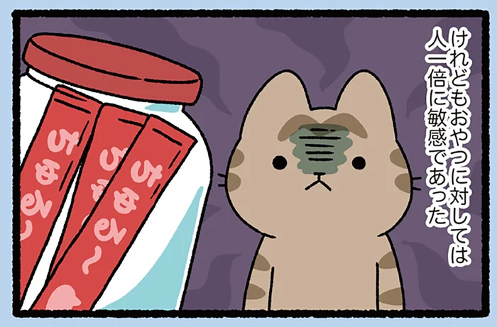 【走れメロスなねこ】いやいや、見すぎ！ おやつに関しては人一倍敏感なねこ／ねこむかしばなし（20）