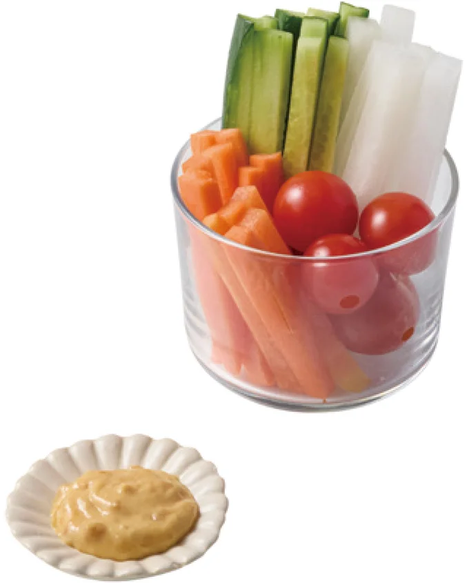 味噌マヨでバリバリ食べる