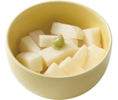 わさび風味で後味すっきり